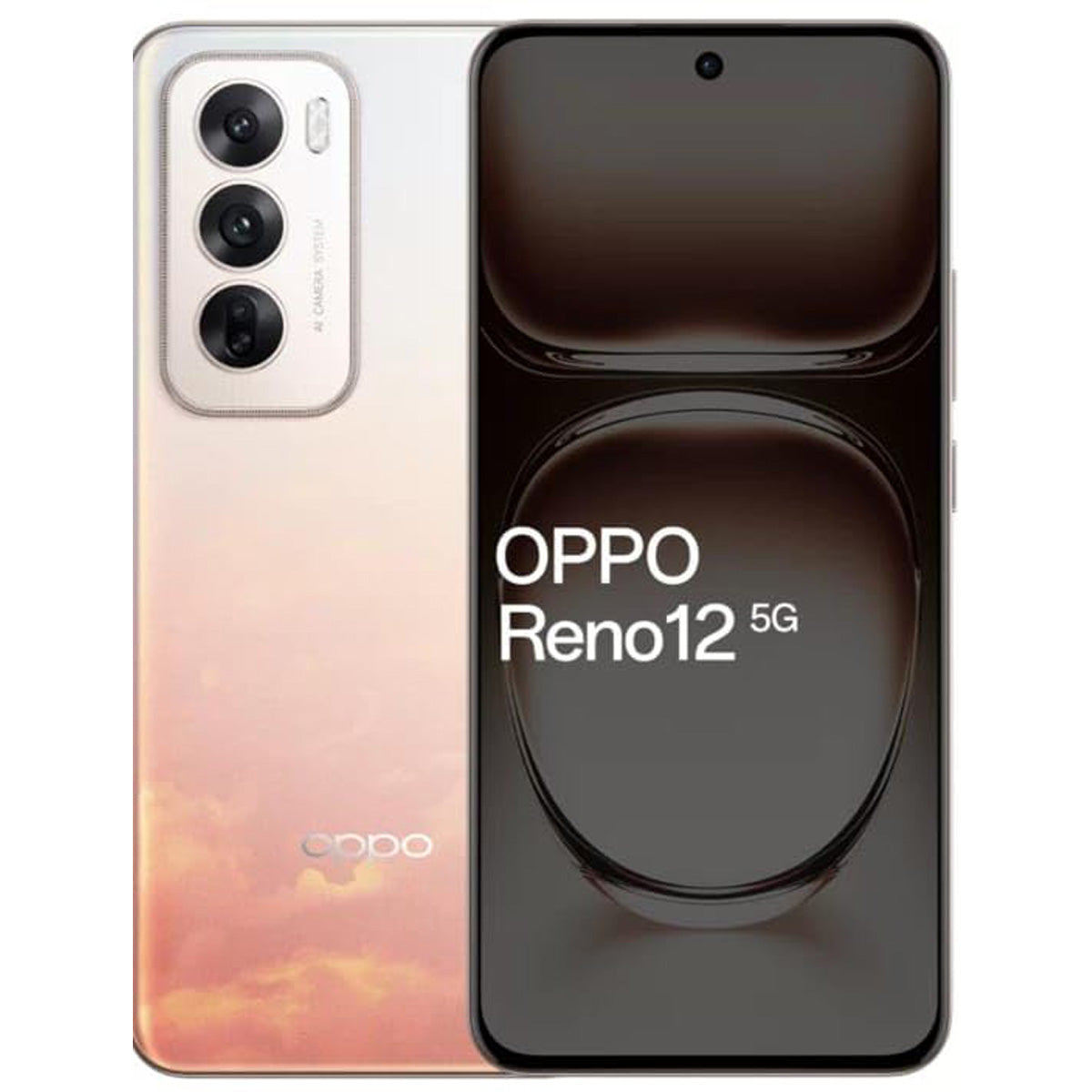 Oppo Reno 12 5G (Sunset Peach, 256 GB) (8 GB RAM)