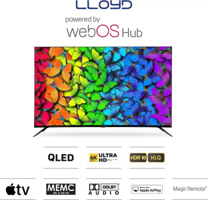 Lloyd LED 43in (109 cm) Ultra HD 4K Smart QLED TV, 43QS850E