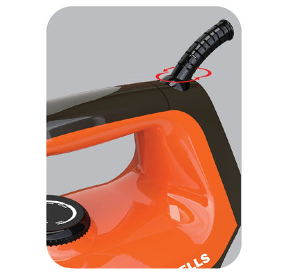 Havells Aquilla 1000W Dry Iron (Orange/Black)