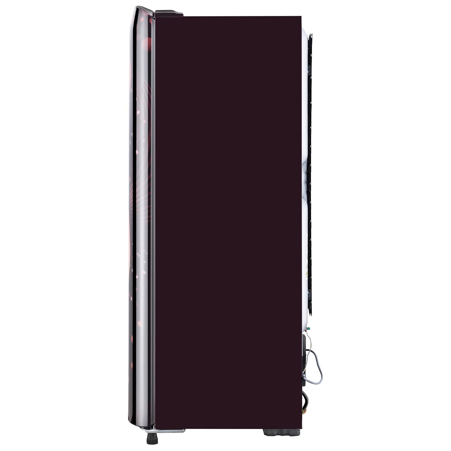 LG 224L 4 Star Inverter Direct-Cool Single Door Refrigerator (GL-B241ASVY, Scarlet Victoria, Smart Connect)