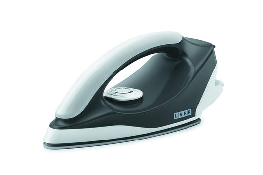 USHA Aurora 1000W Dry Iron (White & Grey)