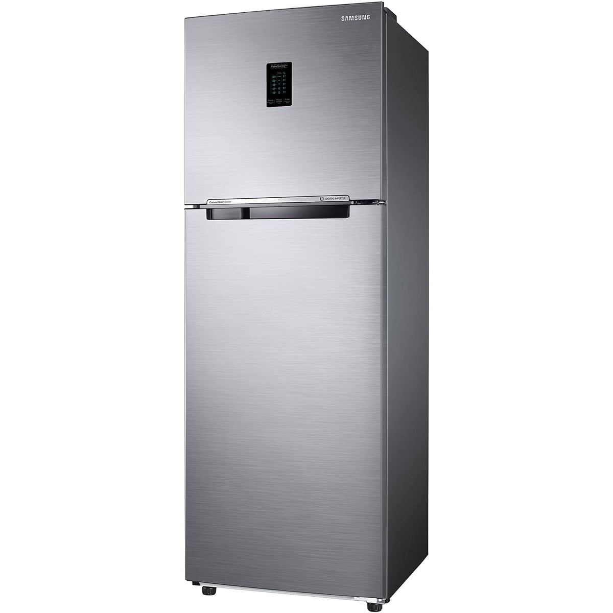 Samsung 322L 1 Star Convertible 5 In 1 Digital Inverter Frost-Free Double Door Refrigerator Appliance (RT37C4521S8/HL,Elegant Inox