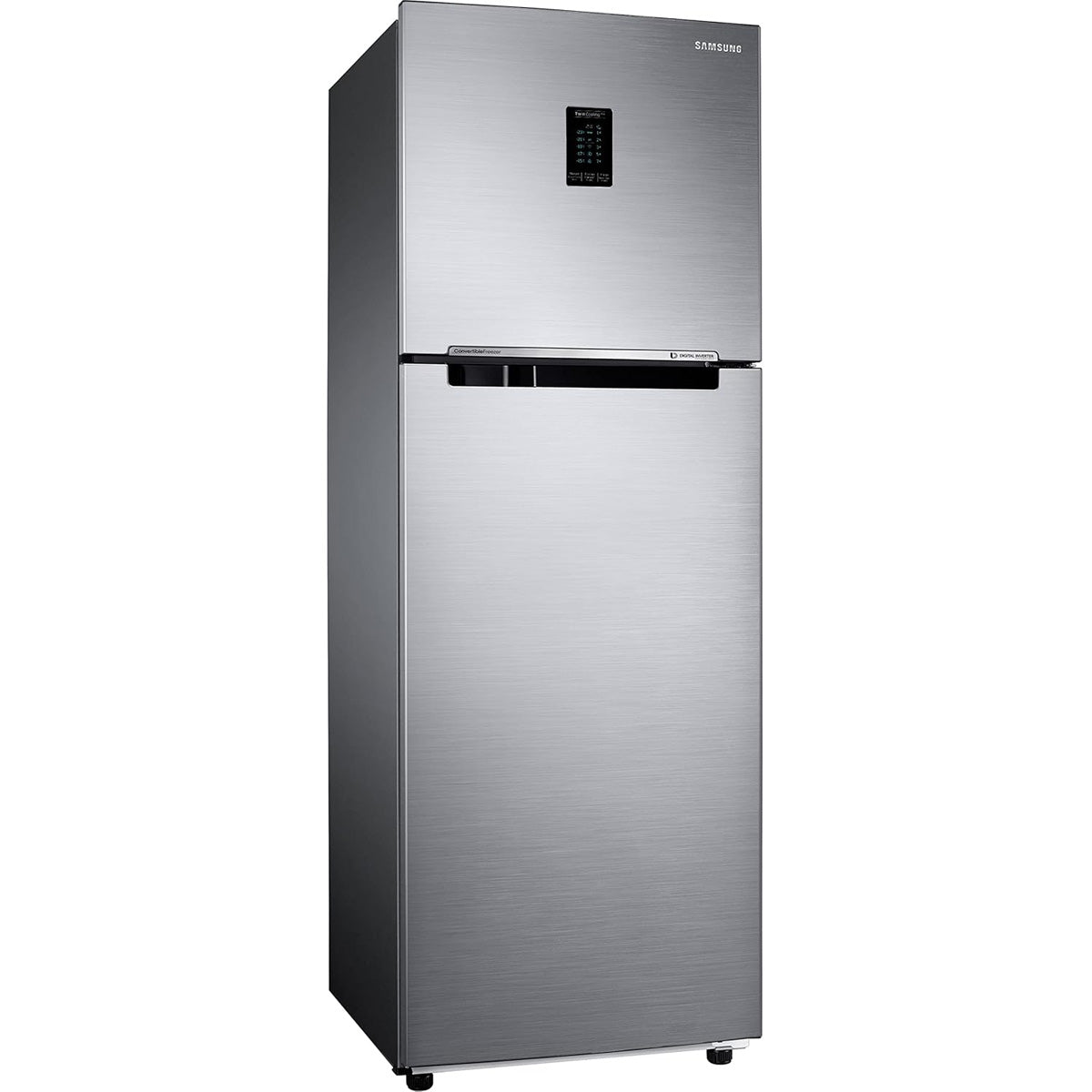 Samsung 322L 1 Star Convertible 5 In 1 Digital Inverter Frost-Free Double Door Refrigerator Appliance (RT37C4521S8/HL,Elegant Inox