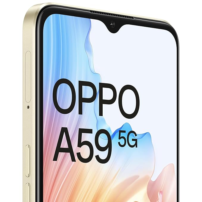 Oppo A59 5G (Silk Gold, 128GB Storage) (4 GB RAM)