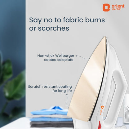 Orient Electric Fabrismooth 1000W Dry iron