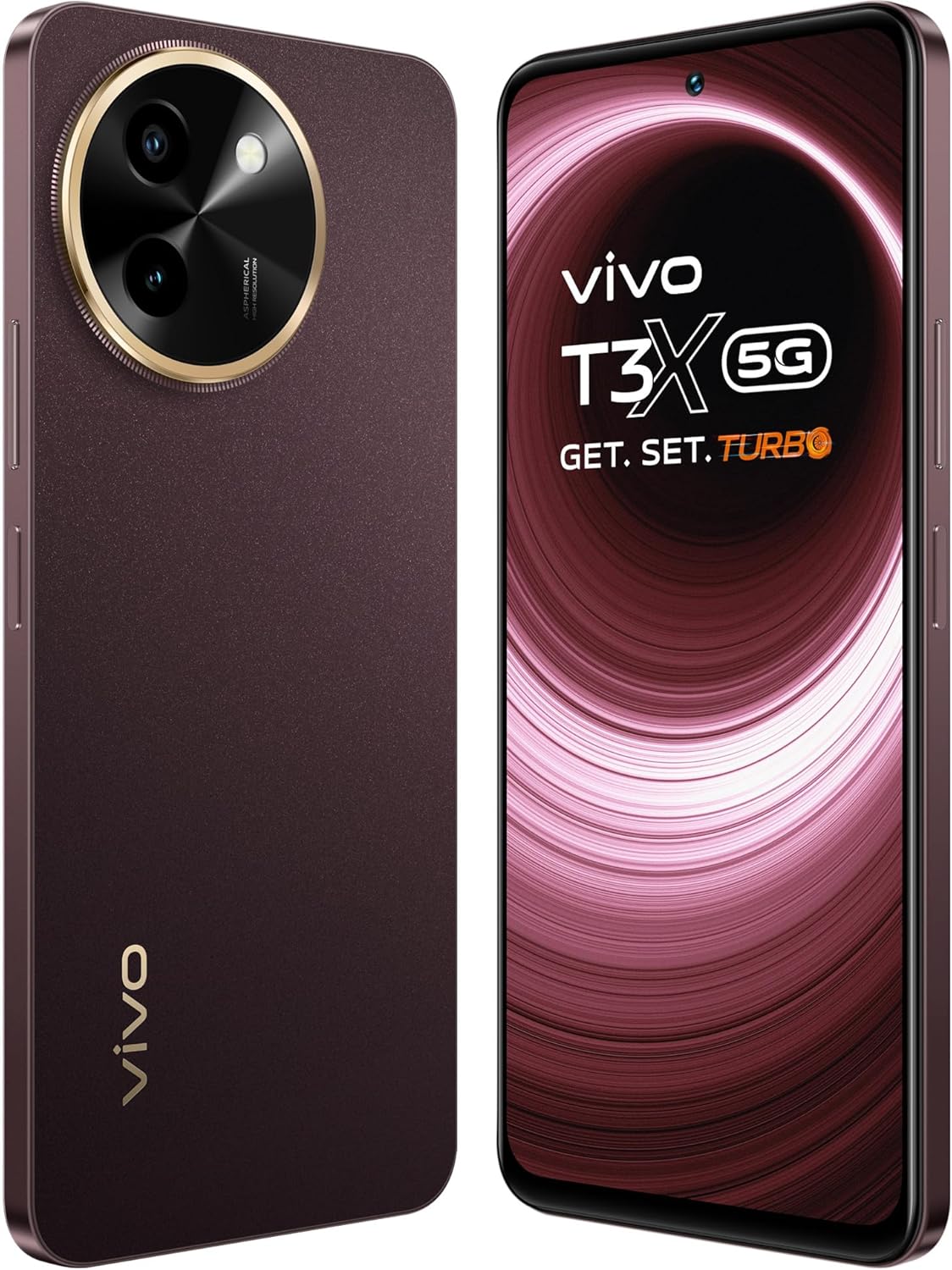 Vivo T3x 5G (Crimson Bliss, 128 GB) (6 GB RAM)