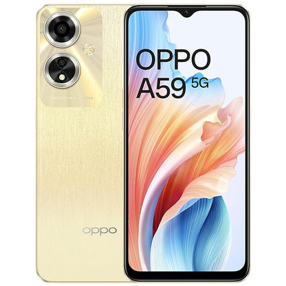 Oppo A59 5G (Silk Gold, 128GB Storage) (4 GB RAM)