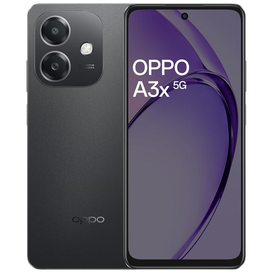 OPPO A3X 5G (Sparkle Black, 64GB Storage) (4 GB RAM)