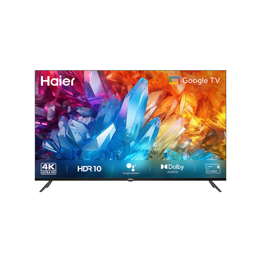 Haier LED 43in (109 cm) 4K Ultra HD Android Smart TV, Black, LE43A900UG