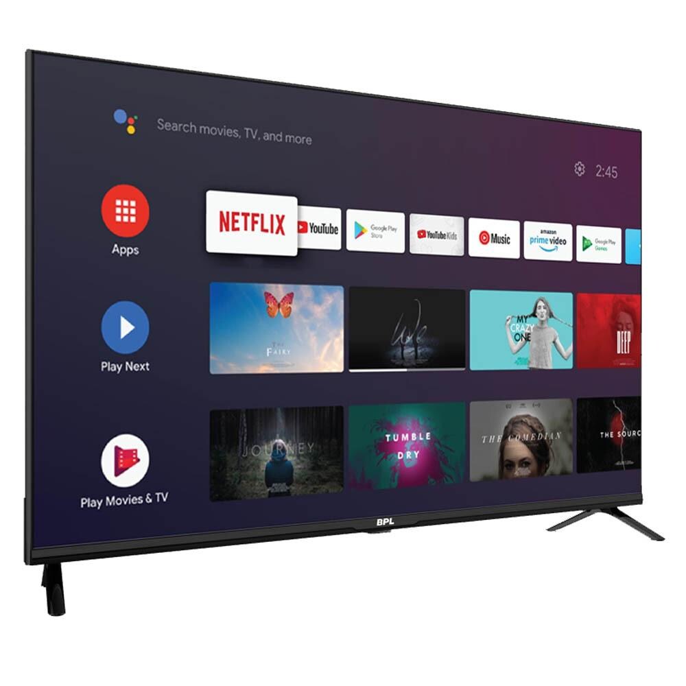 BPL LED 43 inch (109 cm) Full HD, Smart Android TV, Black, 43F-A4301