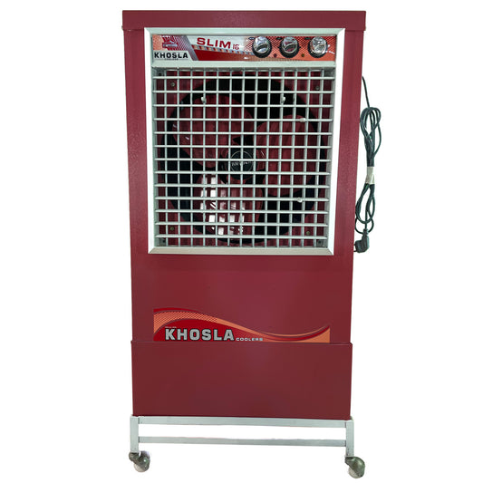 Air Cooler Slim-18 by Khosla (Red, Honeycomb)