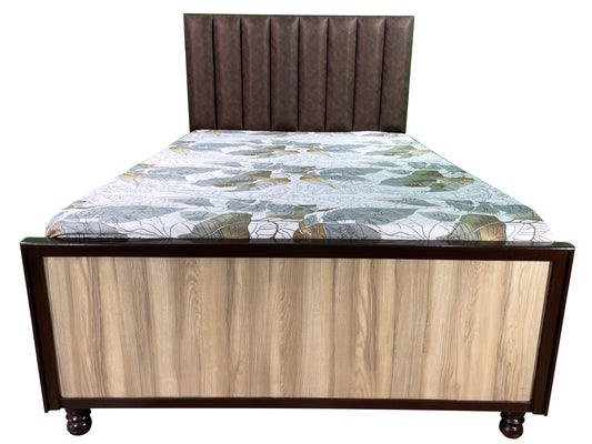 DI1001 Diwan Bed 4FT x 6FT with Dho (Brown, Mica)